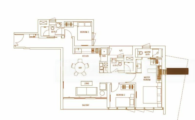 3 Bed Condo for Rent in  Echelon - Image 5